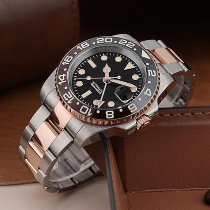 Oyster Bracelet Model | Root Beer